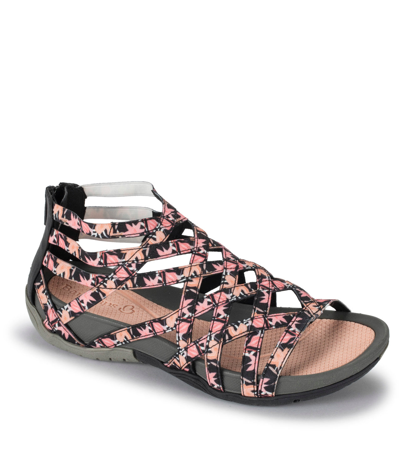Samina Sandal - Black Midnight Flower (BT28816)