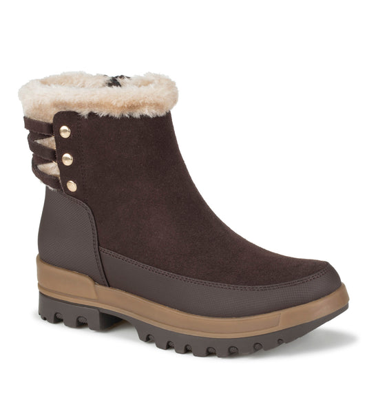 Nalana Cold Weather Boot - Dark Brown (BT32175)