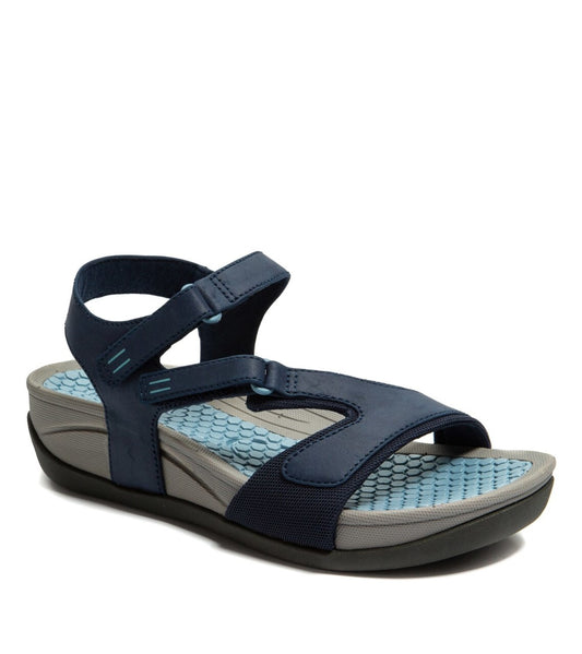 Deanna Sandal - Navy (BT27025)