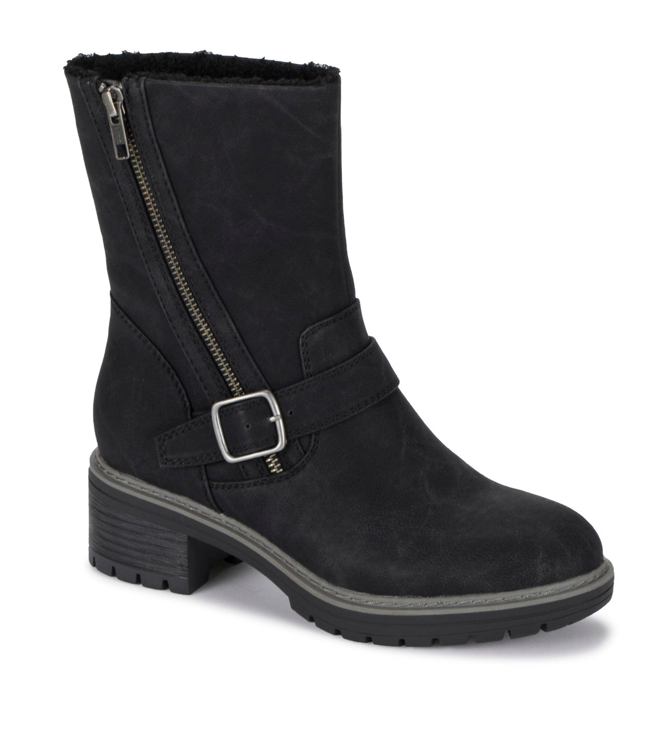 Alary Mid Calf Boot - Black (BT28375)