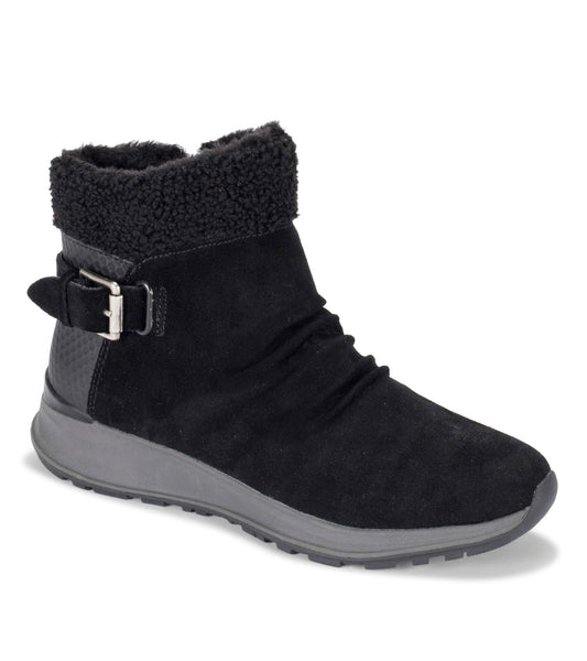 Becki Cold Weather Bootie - Black Suede (BT28481)