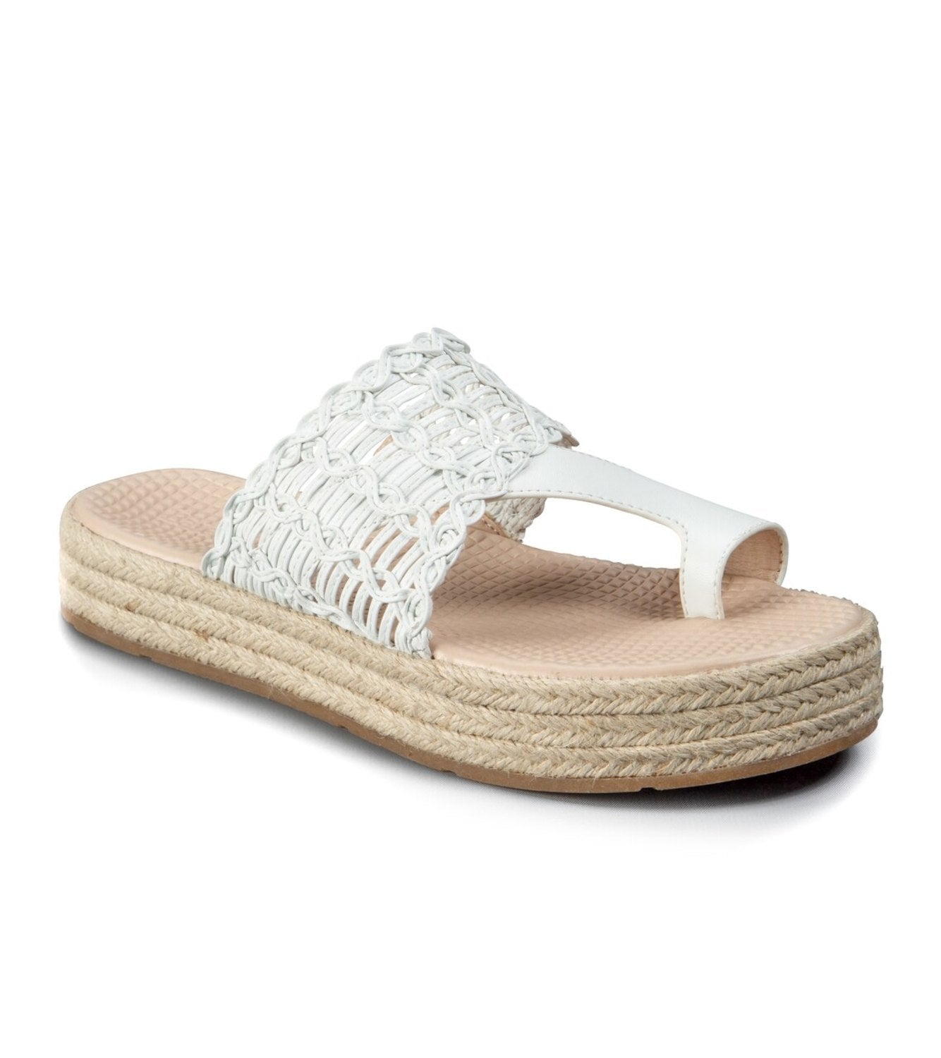 Boyde Slide Sandal - White (BT26544)