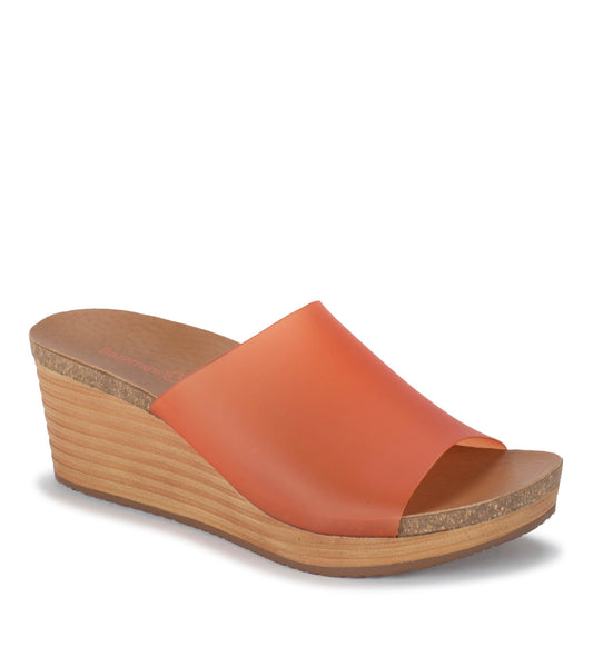 Yalissa Wedge Slide Sandal - Orange (BT29204)