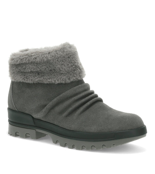Nuri Cold Weather Bootie - Dark Grey Suede (BT30192)
