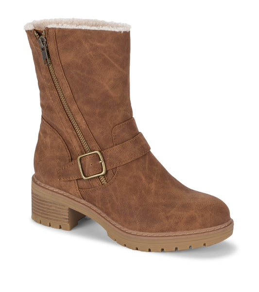 Alary Mid Calf Boot - Brown (BT28376)