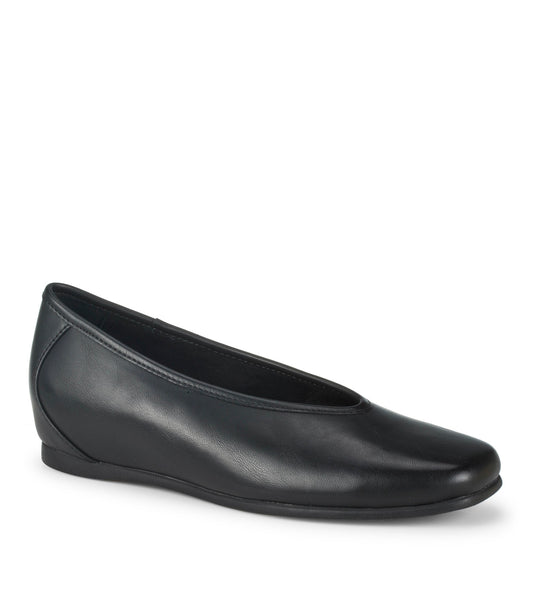 Ryalie Flat - Black Smooth (BT32078)