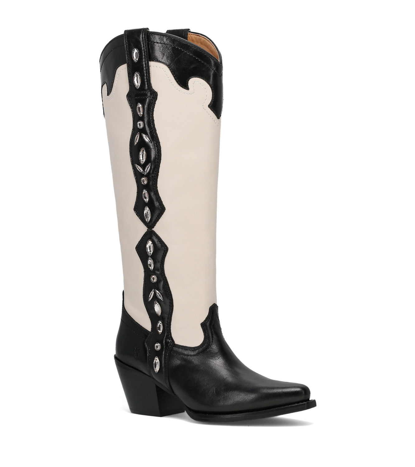 Laila Tall Rhinestone - Black/Ivory (FR42269-BLIV)
