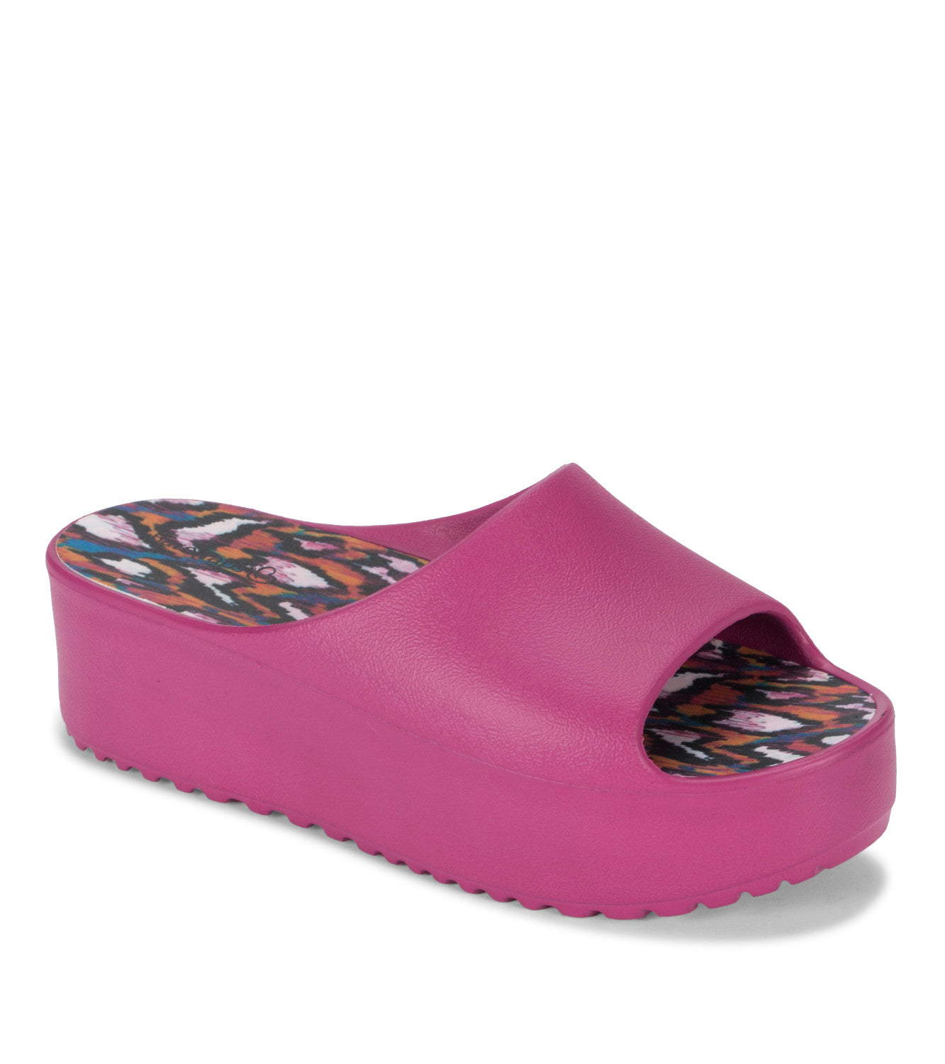 Parvati Platform Sandal - Magenta (BT28639)