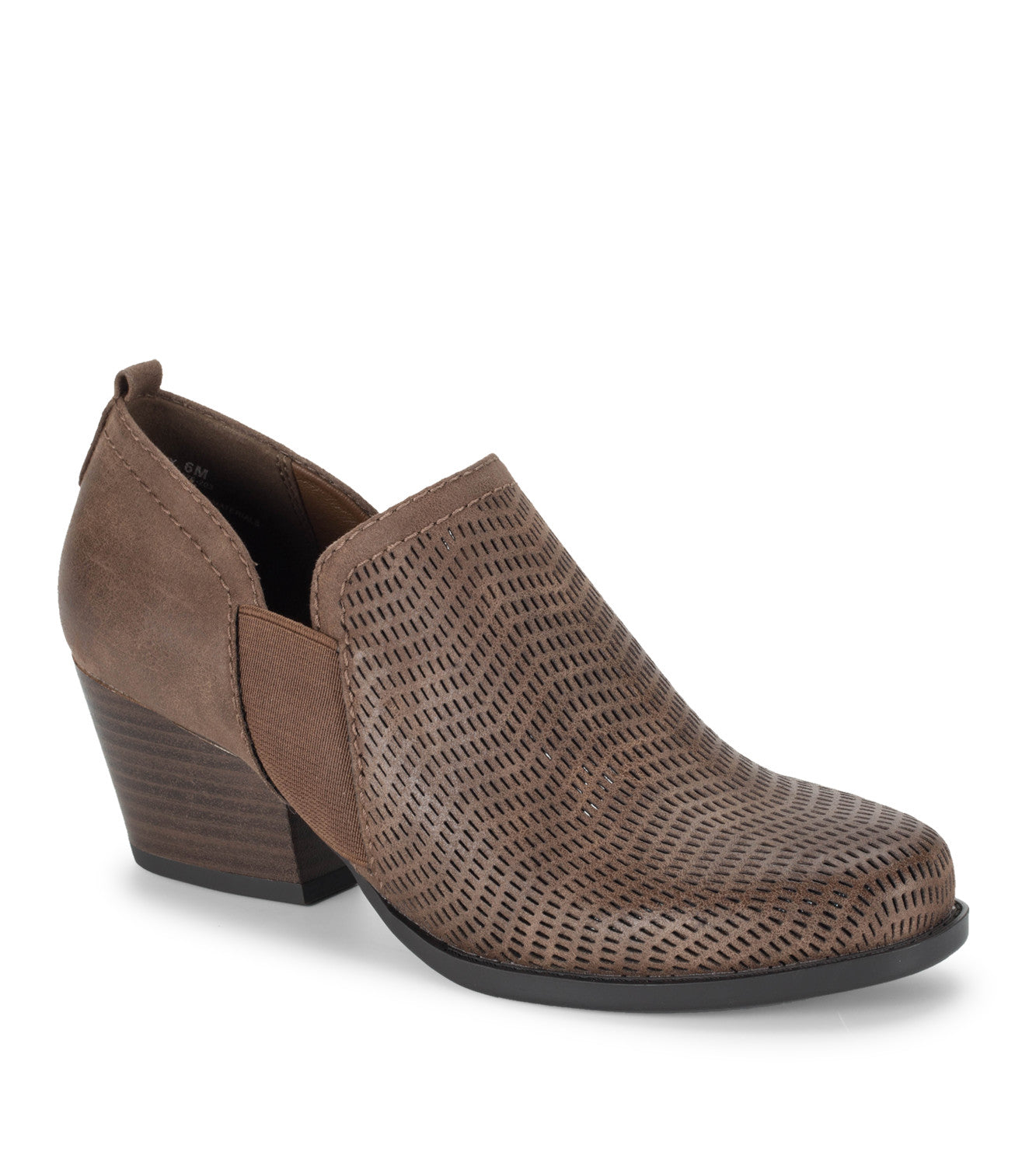 Ridgely Block Heel Bootie - Dark Taupe (BT29377)