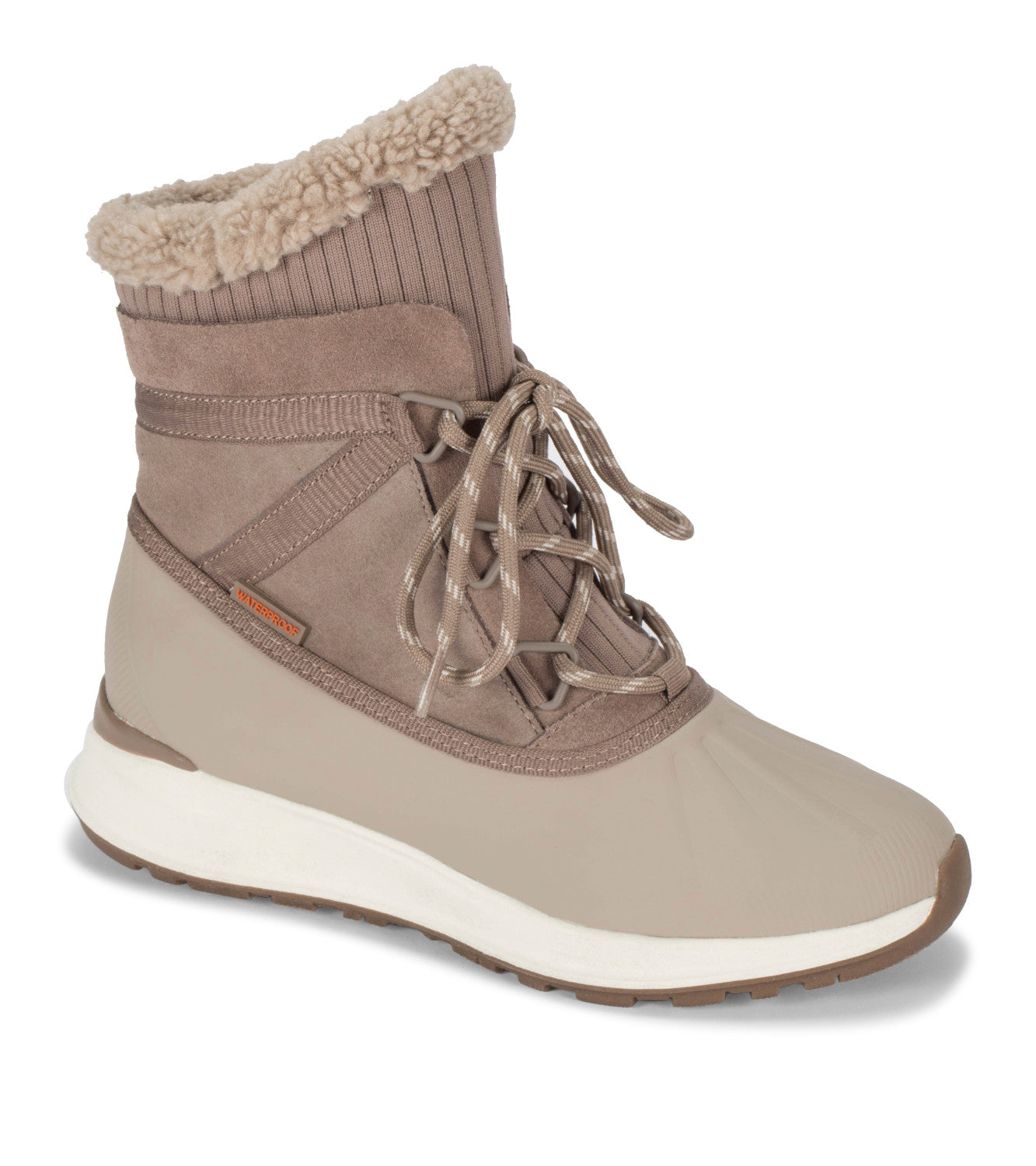 Bandie Waterproof Cold Weather Boot - Taupe Suede (BT28443)