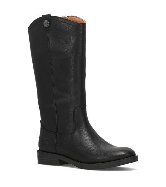Kellie Button Riding Youth - Black (FO10354)