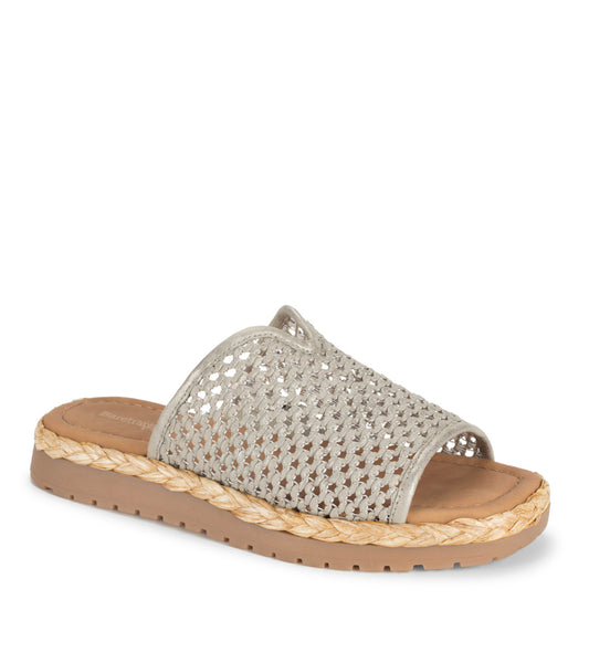 Tasmine Slide Sandal - Champagne (BT29821)