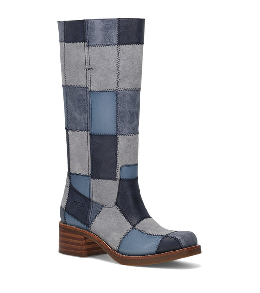 Miranda Patchwork - Denim Patchwork (FO10561)