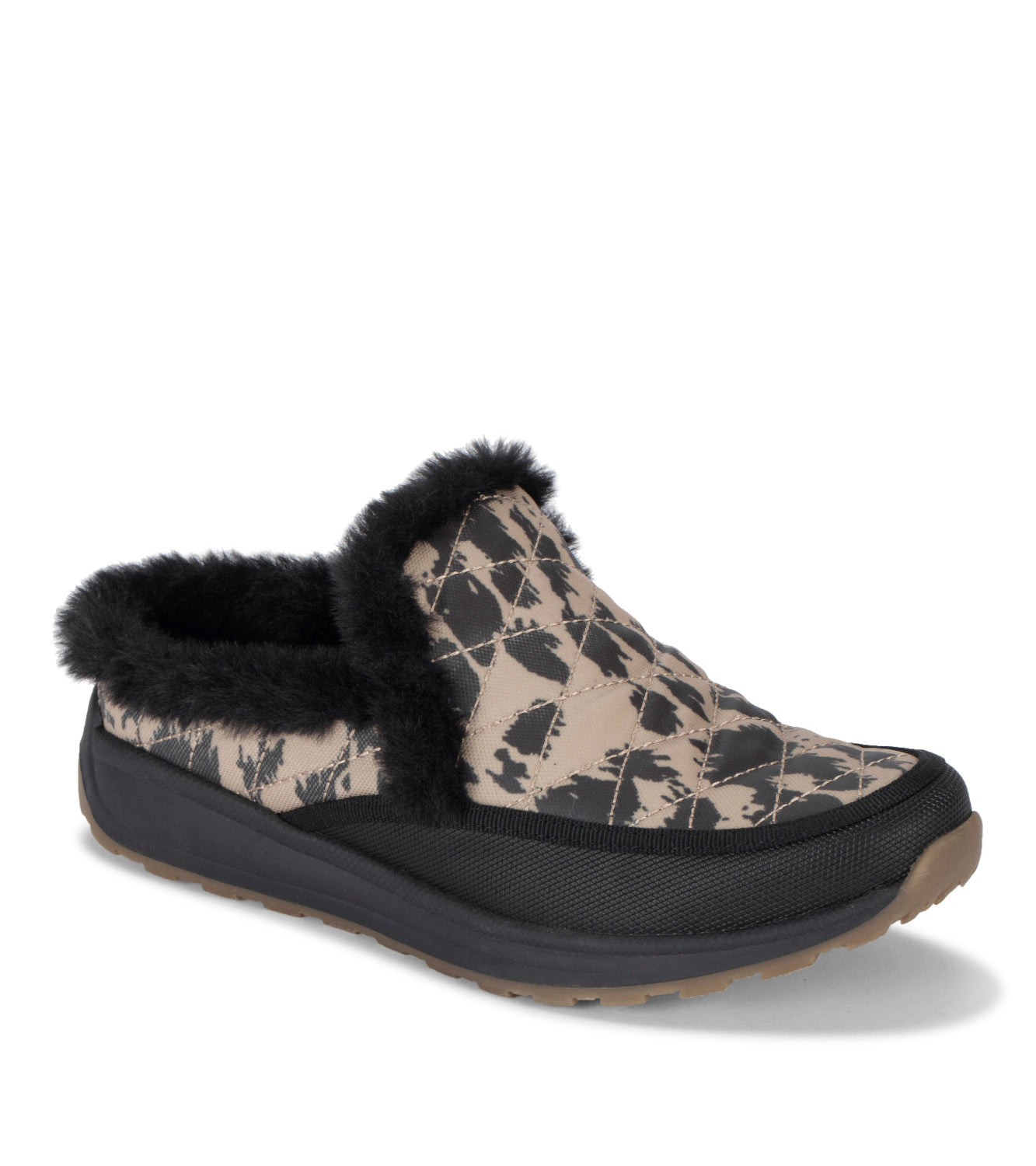 Gemma Clog Slipper - Natural Multi Leopard (BT28521)