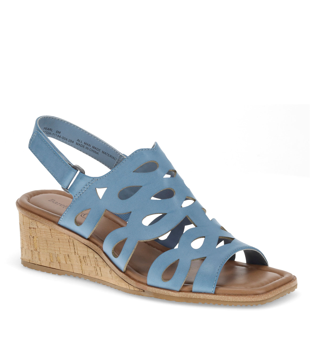 Pearl Wedge Sandal - Island Blue (BT30518)