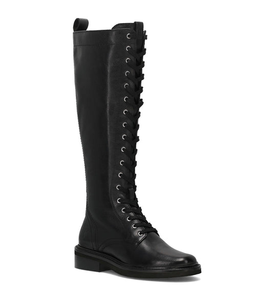 Phoebe Lace Up Tall - Black (FR42339-BLAC)