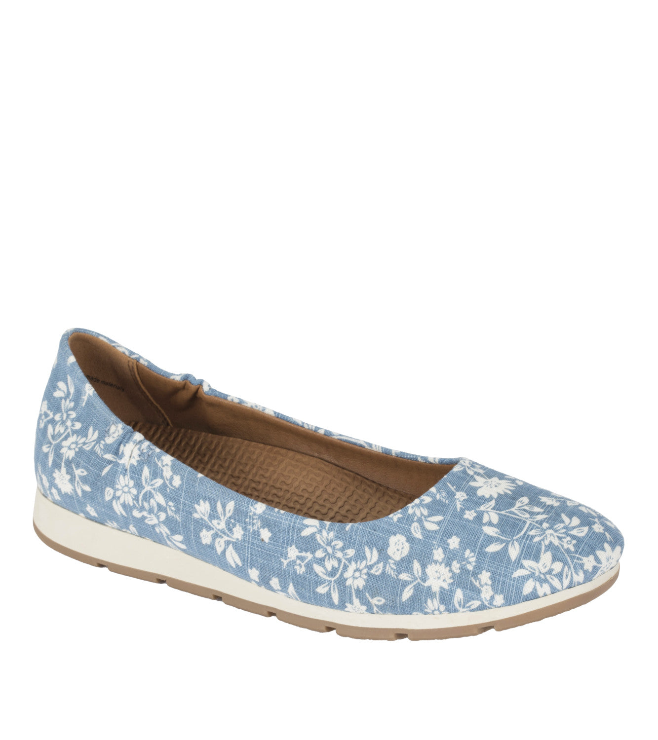 Prim Slip On - Blue/White Flower Canvas (BT28882)