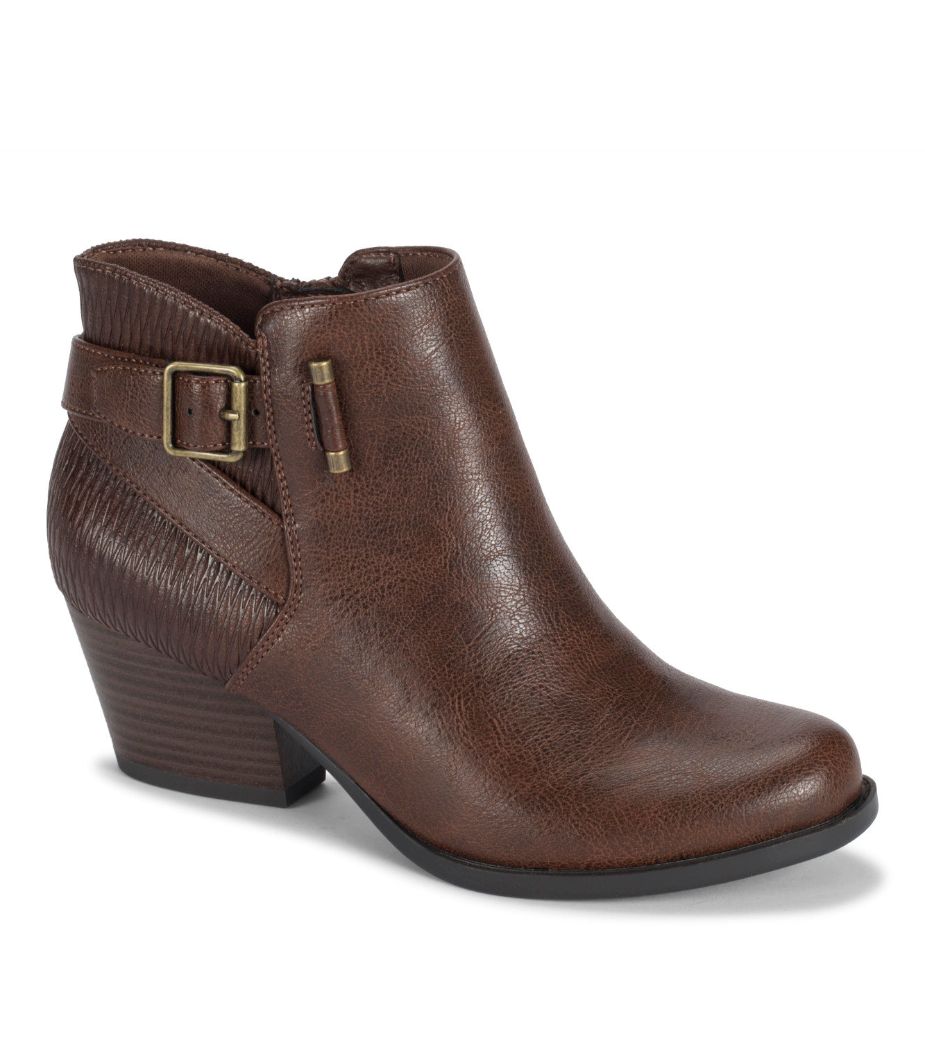 Reggie Block Heel Bootie - Brush Brown (BT29395)