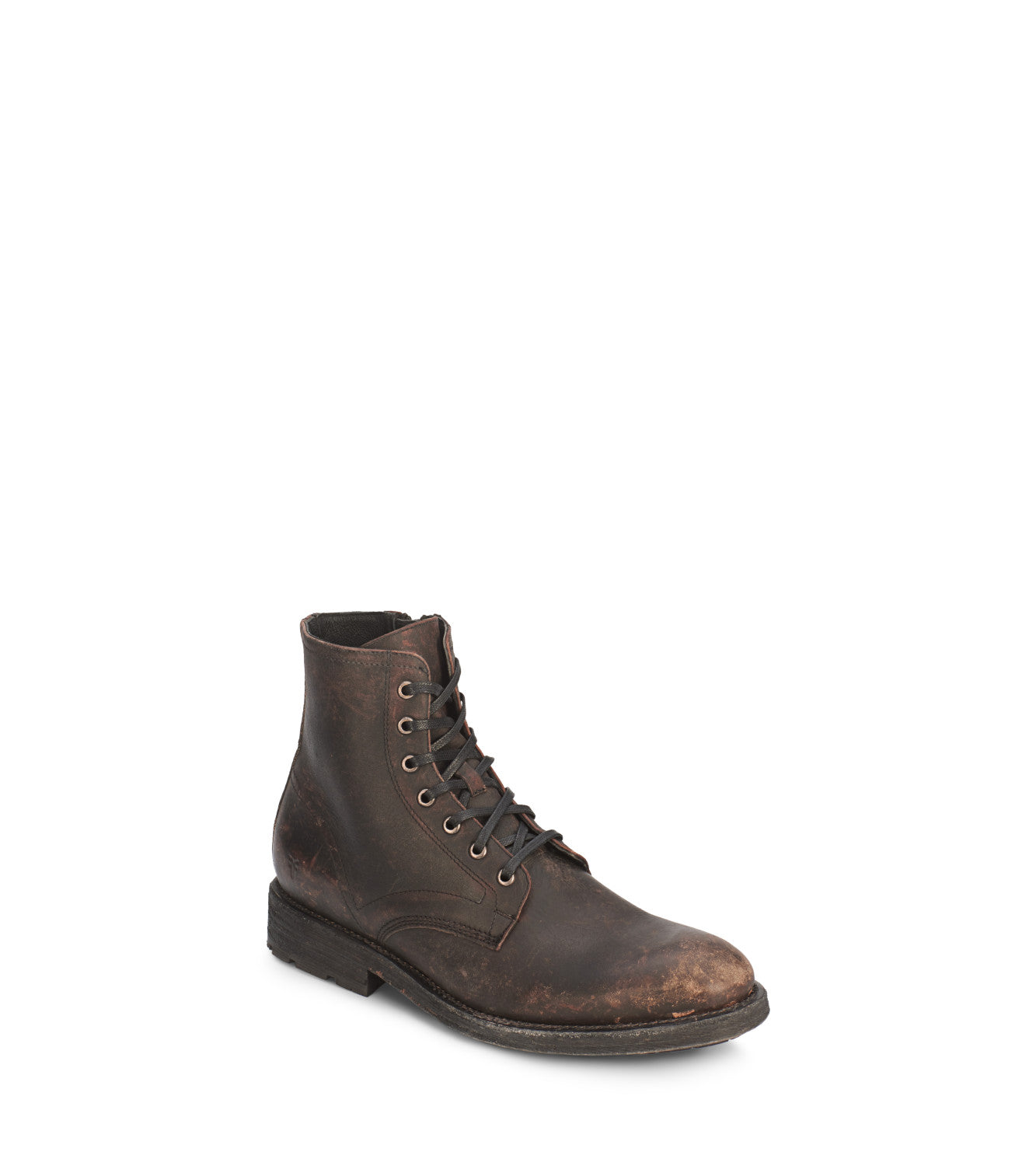 Bowery Lace Up - Antiqued Black (3480708-BLK)