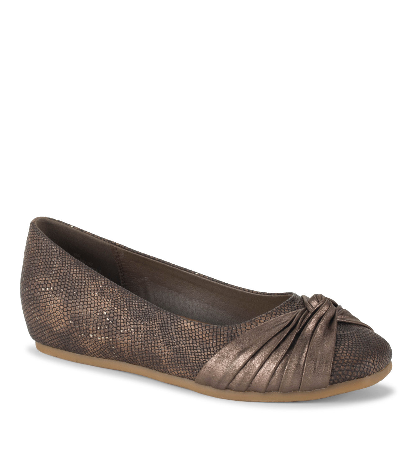 Chainey Casual Flat - Taupe Metallic (BT30048)