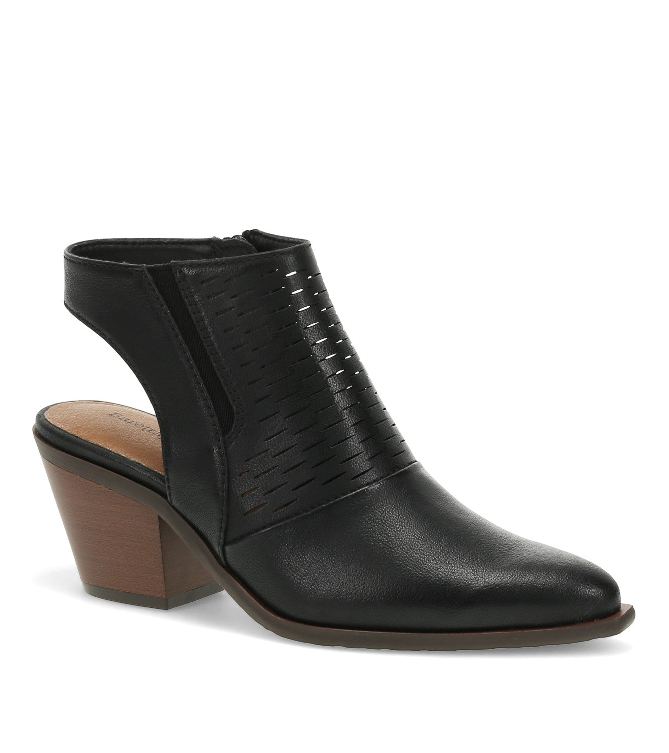 Yangley Block Heel Bootie - Black (BT30863)