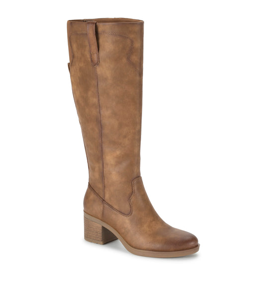 Cyra Wide Calf Tall Boot - Auburn (BT29362WC)