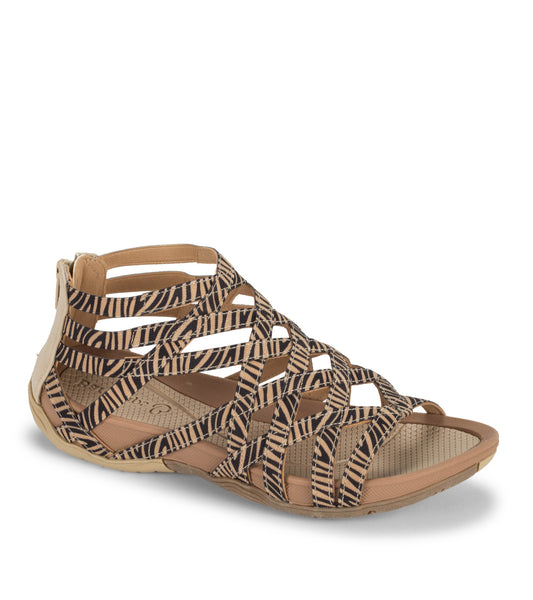 Samina Sandal - Nude Multi Tiger (BT29109)