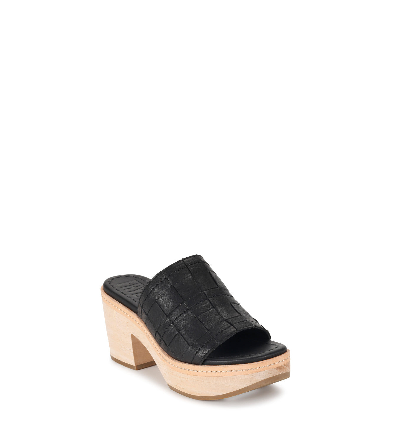 Hazel Woven Slide - Black (FR40381-BLAC)