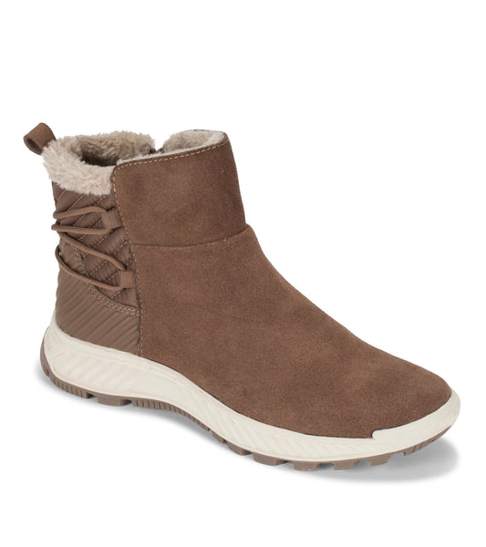 Mandie Cold Weather Bootie - Mushroom Suede (BT28456)