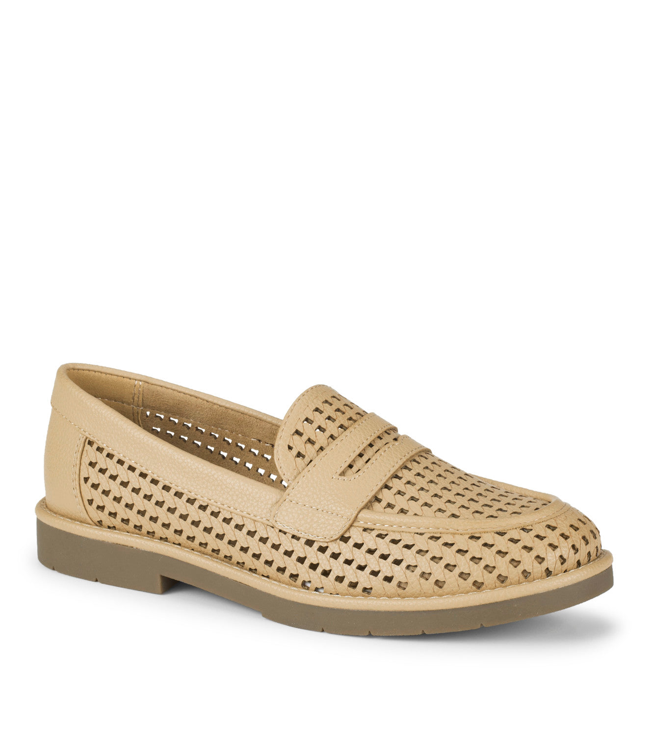 Calli Woven Loafer - Camel (BT32047)