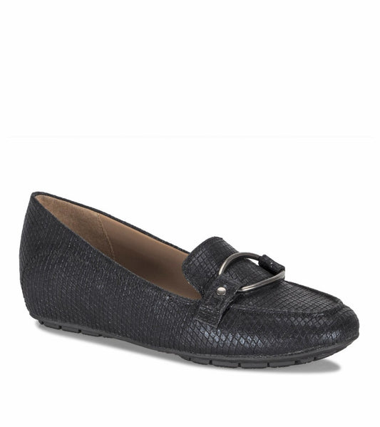 Kellye Loafer - Black Snake (BT27437)