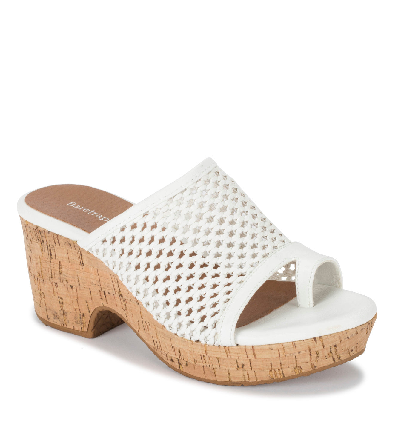 Bethie Wedge Sandal - White (BT28686)