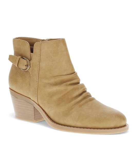 Linnea Block Heel Bootie - Auburn (BT30845)