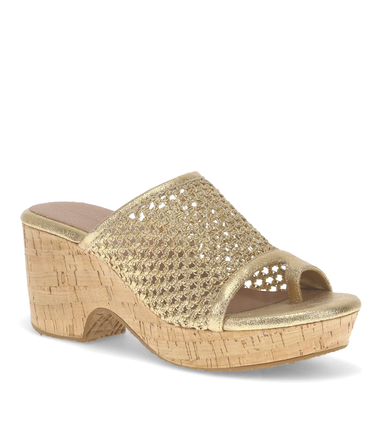 Bethie Wedge Sandal - Old Gold (BT30554)