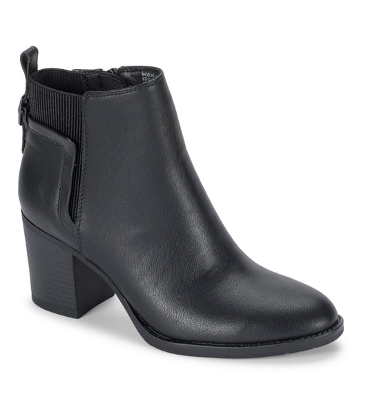 Rhoslyn Block Heel Bootie - Black (BT29387)