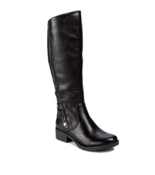 Ornella Wide Calf Tall Boot - Black (BT26673MWS)