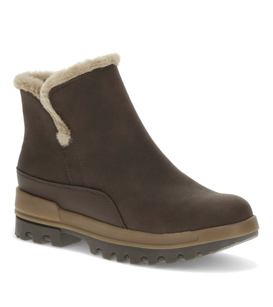 Noemi Cold Weather Bootie - Dark Brown (BT31066)