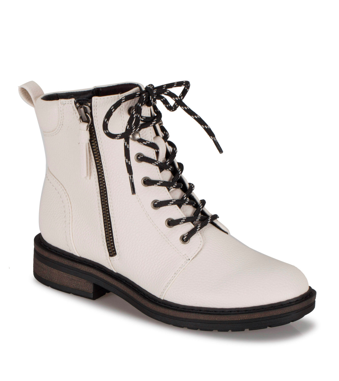 Amysue Lace Up Bootie - Cream (BT27577)