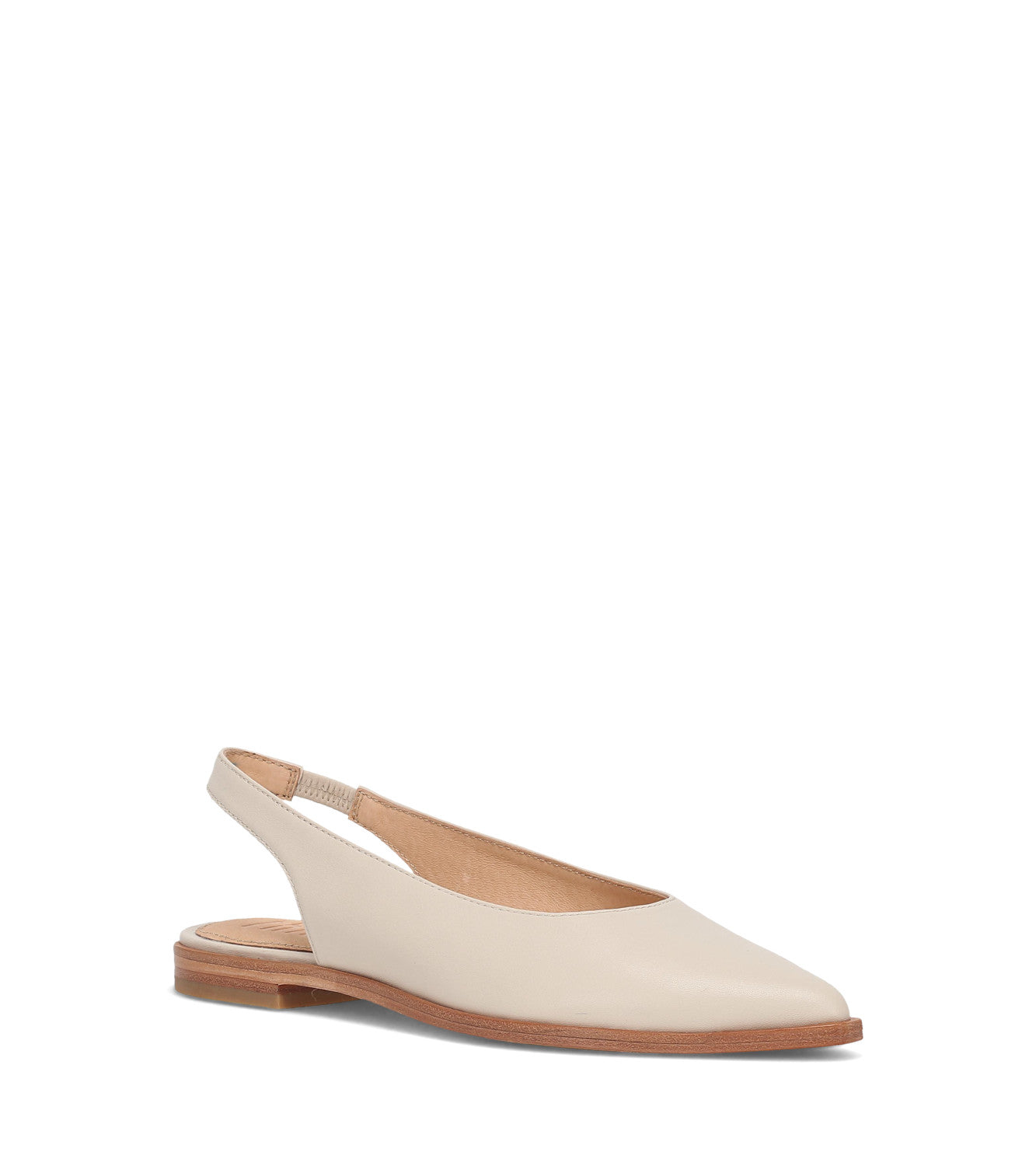 Kenzie Slingback Flat - Ivory (FR40963-IVOR)