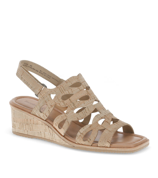 Pearl Wedge Sandal - Natural Cork (BT30360)