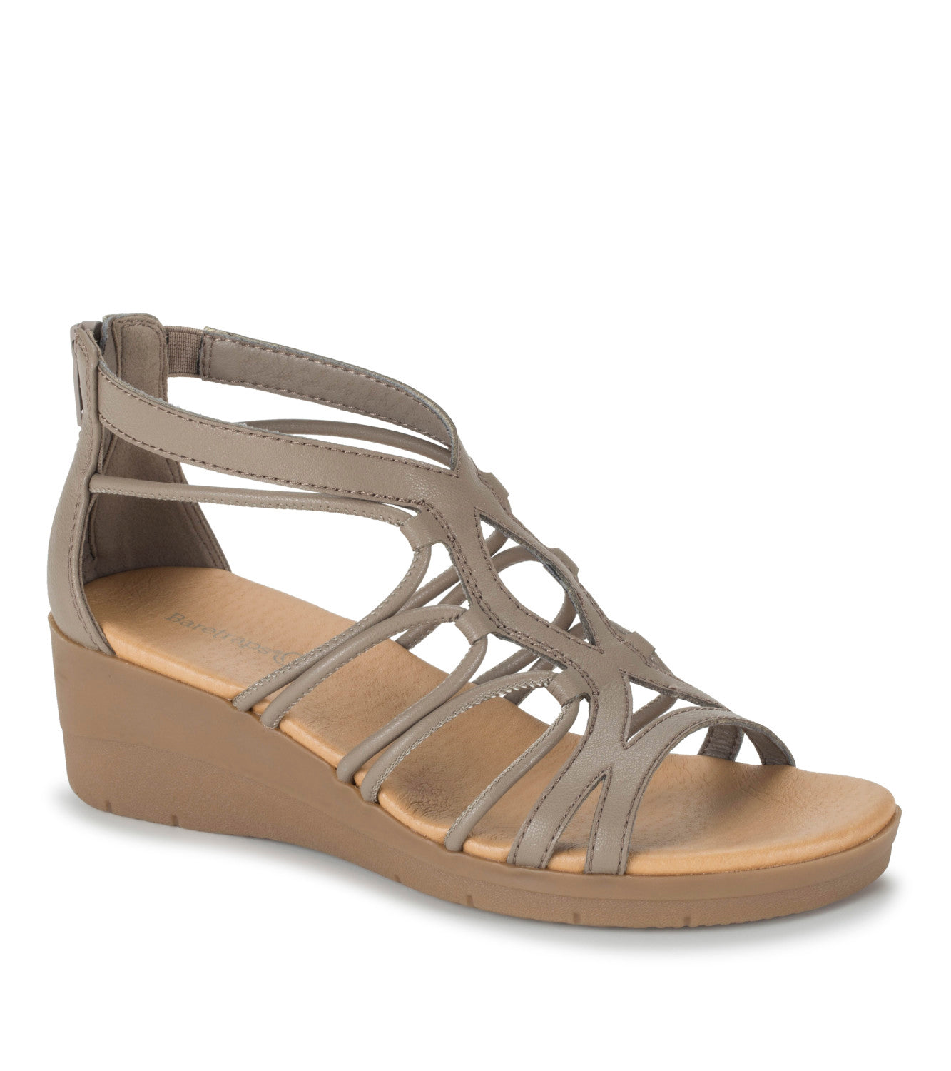 Kitra Wedge Sandal - Dove Grey (BT29774)
