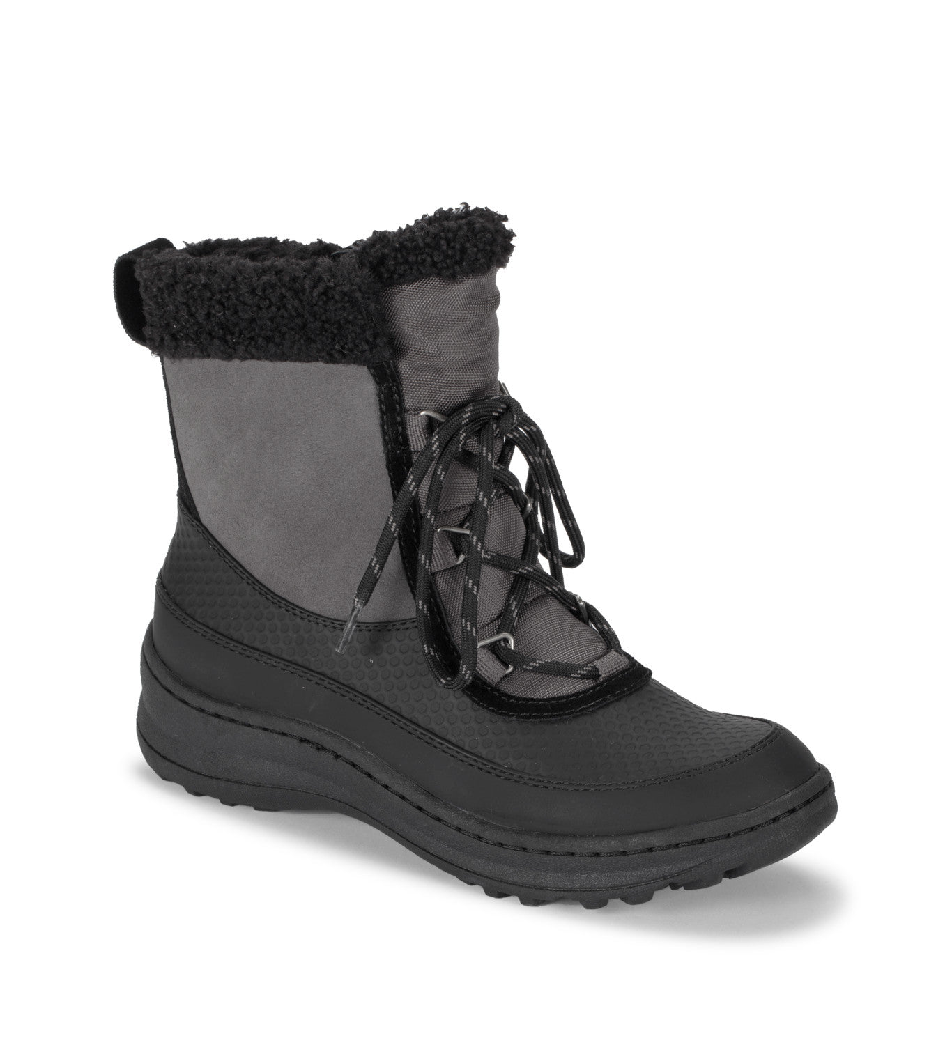 Alta Cold Weather Bootie - Dark Grey/Black Suede (BT28513)