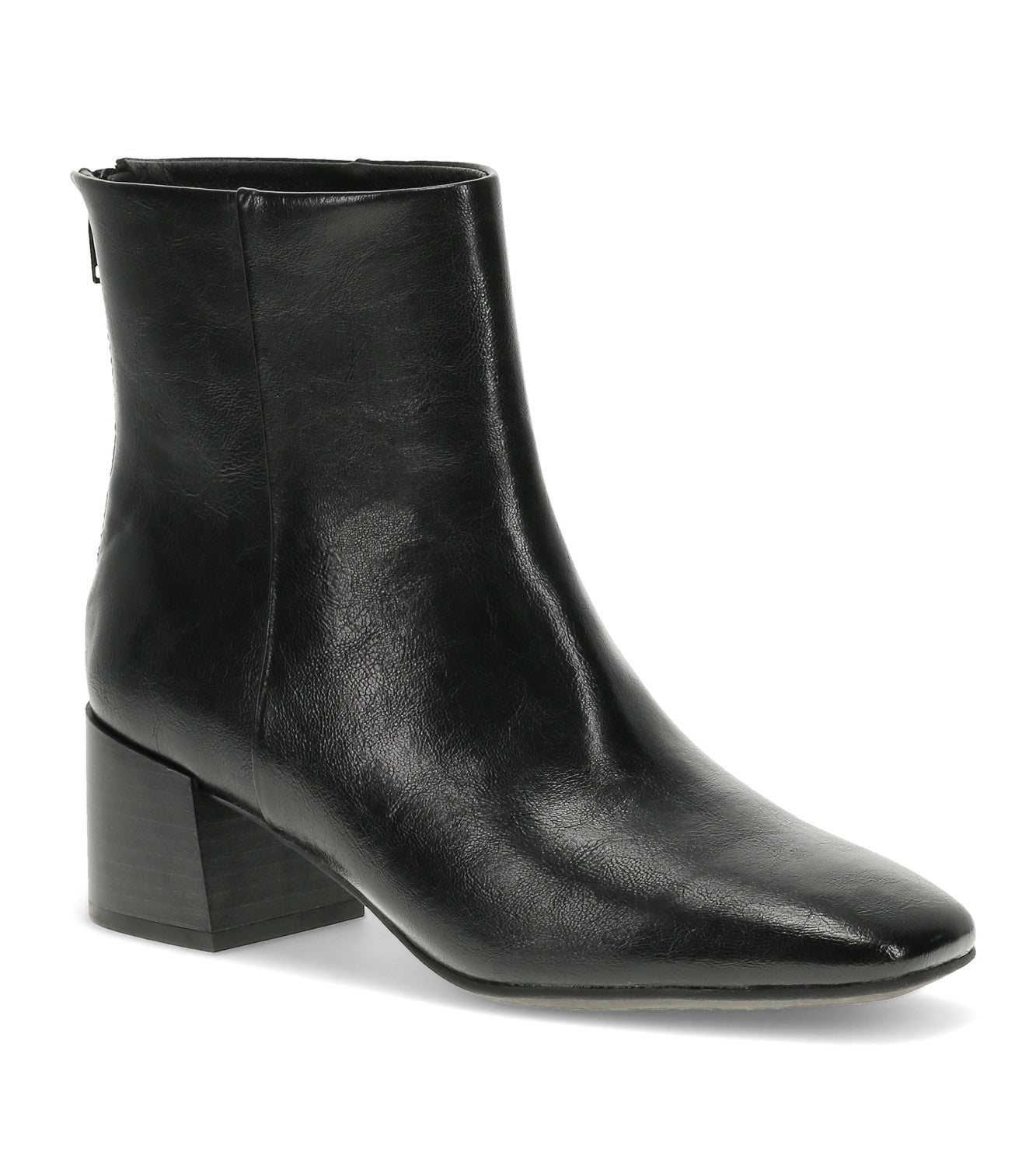 Emilie Block Heel Bootie - Black (BT30776)