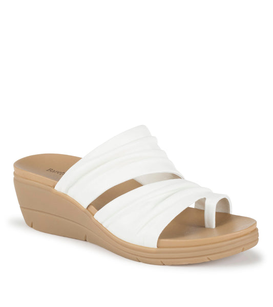 Erla Wedge Sandal - White (BT31941)