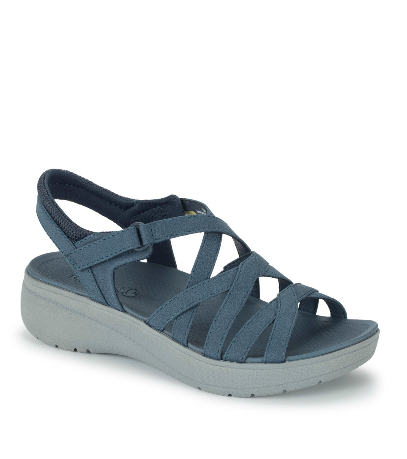 Taci Wedge Sandal - Navy Blue (BT29651)