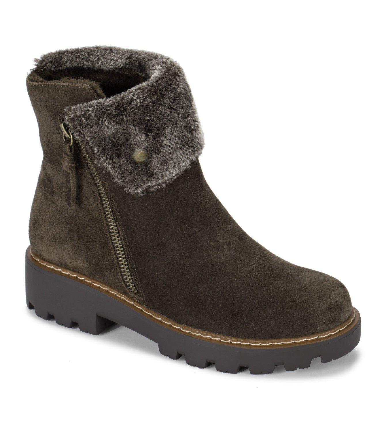 Wyoming Water Resistant Boot - Moss Suede (BT28507)