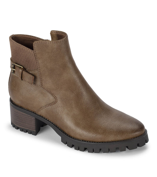 Kemper Lug Sole Bootie - Dark Taupe (BT29384)