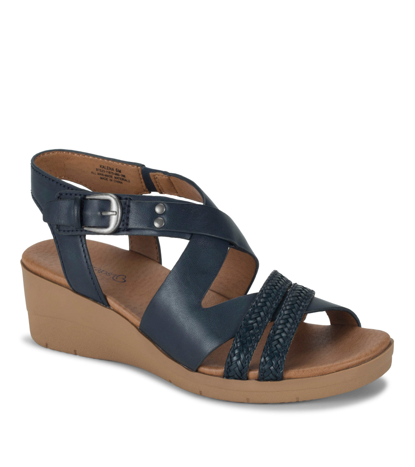 Kalena Wedge Sandal - Navy Blue (BT29783)