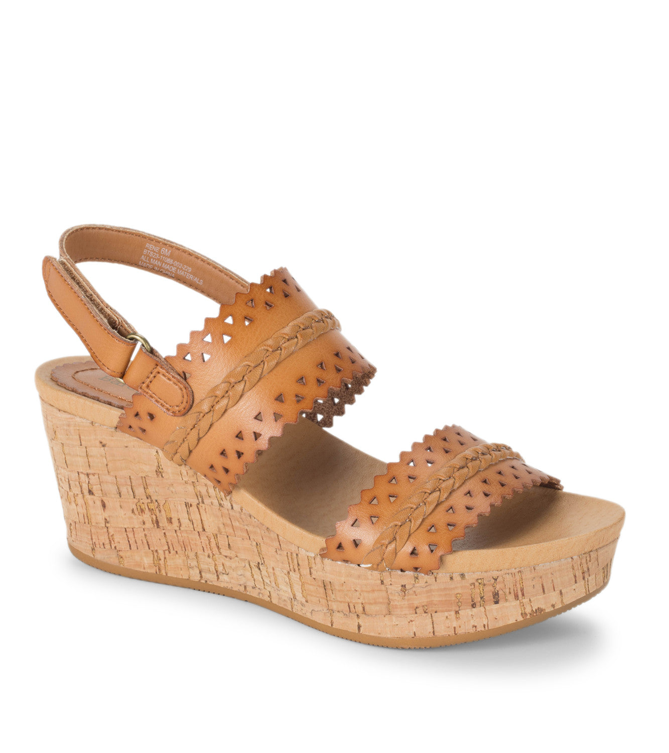 Rene Wedge Sandal - Nude (BT29804)