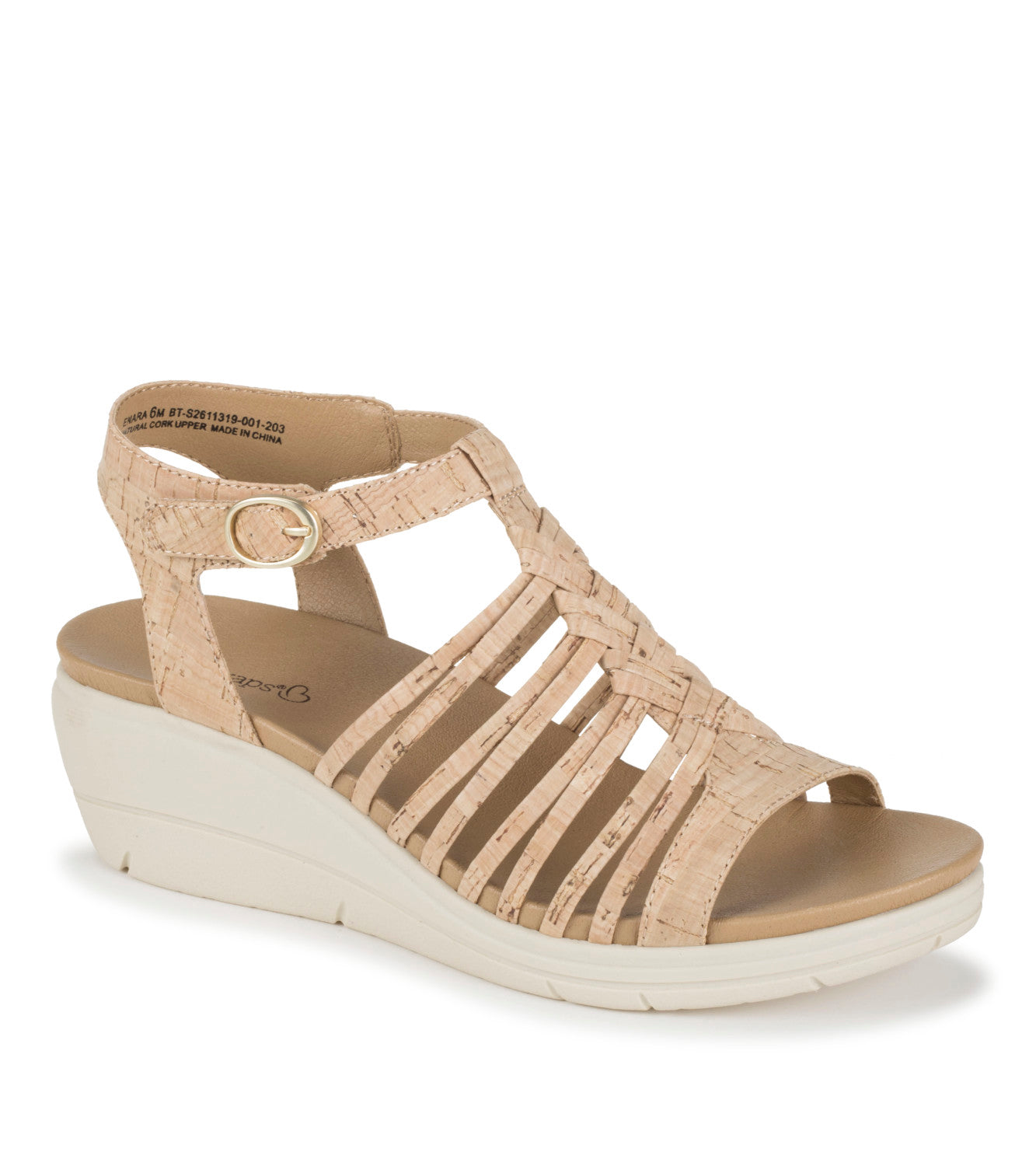 Enara Wedge Sandal - Natural (BT31833)
